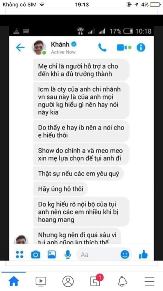 Jack vừa lên tiếng, fan lập tức tung tin nhắn K-ICM nói về lùm xùm: Nếu các em yêu quý, hãy ủng hộ thôi”-1