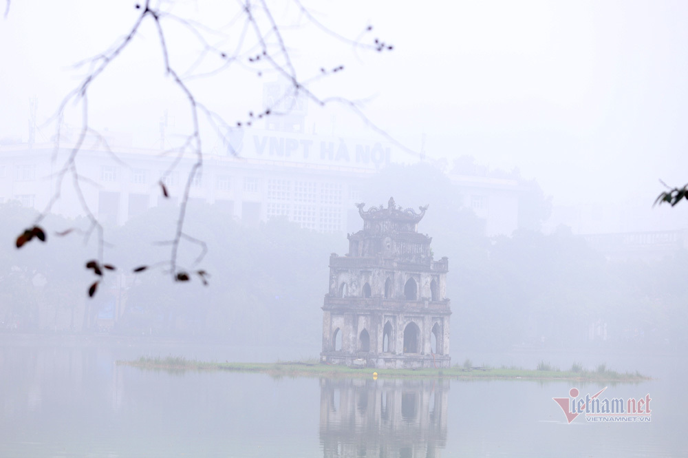 Mịt mù khắp nơi, không khí Hà Nội ở top 7 ô nhiễm nhất thế giới-1