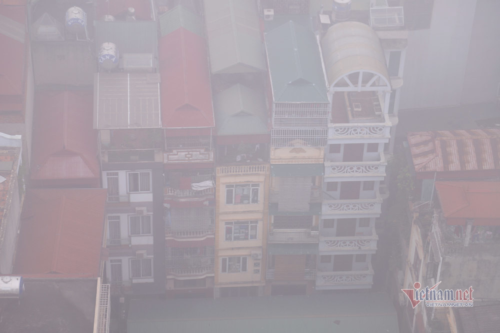 Mịt mù khắp nơi, không khí Hà Nội ở top 7 ô nhiễm nhất thế giới-6