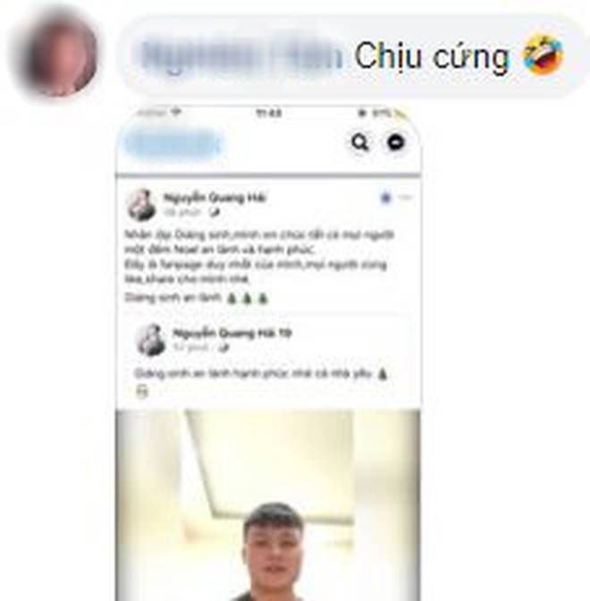 Quang Hải, Đức Chinh cùng gửi lời chúc Giáng sinh, fan lại soi ra hai chàng viết giống nhau đến từng dấu phẩy-3