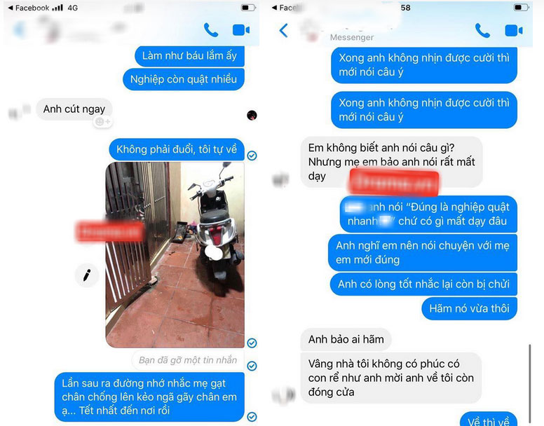 Nhắc mẹ người yêu gạt chân chống lên cô ơi và thế mà cuộc tình của chàng trai lập tức bị chấm dứt-5