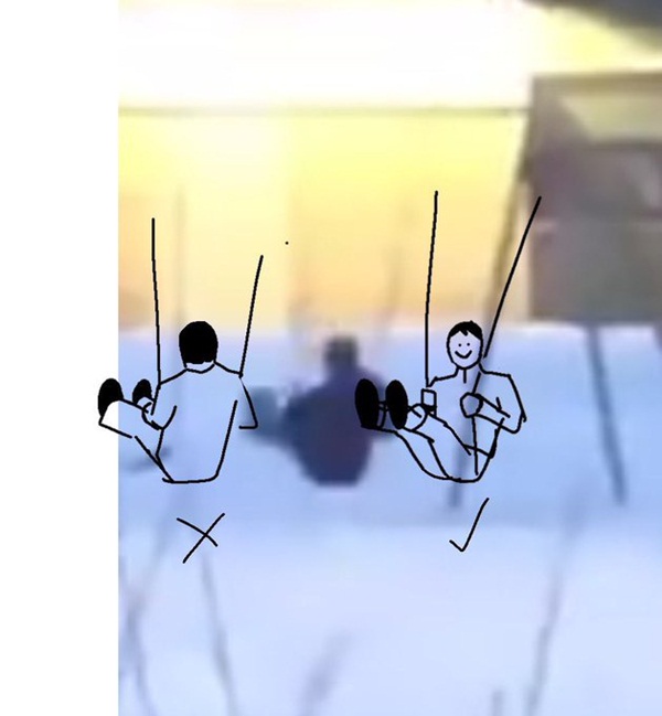 Đoạn clip vỏn vẹn 12 giây nhưng khiến dân mạng tranh cãi nảy lửa, rốt cuộc là chàng trai kia hướng mặt về trước hay sau?-3