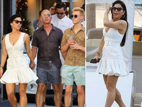 Người tình tỷ phú Amazon lại đốt mắt thiên hạ khi khoe vòng 1 táo bạo nhưng vẫn lộ chi tiết kém sang dù phủ đầy hàng hiệu-5