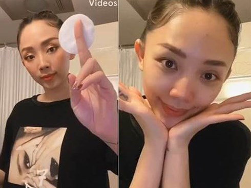 Tóc Tiên chia sẻ bí quyết skincare, fan khen mặt mộc đẹp hết phần thiên hạ