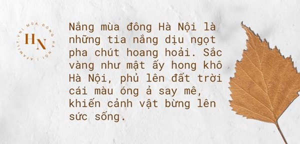 Mùa đông Hà Nội có hương vị gì khiến người ta phải lòng đến thế, năm nào cũng đến mà vẫn khắc khoải ngóng trông-15