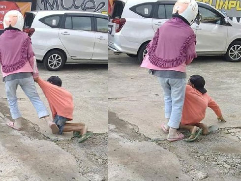 Tóm gọn đường dây ép trẻ em cầm súng đồ chơi đi xin đểu-4