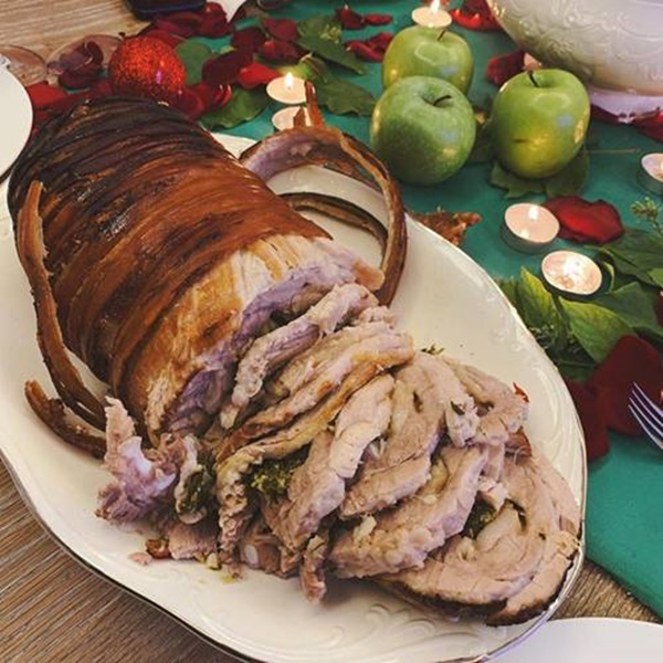 Đại tiệc nhà sao Việt đêm Giáng sinh: Ngọc Lan vui vẻ vào bếp sau ly hôn-4