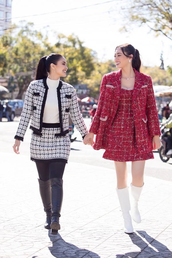 Lương Thuỳ Linh đọ nhan sắc một chín, một mười với Megan Young ở Đà Lạt-2