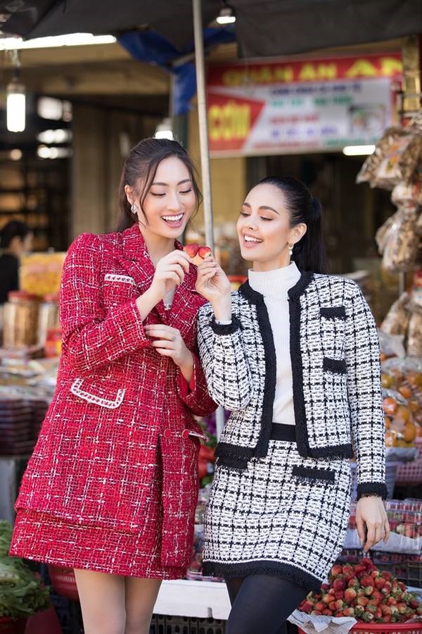 Lương Thuỳ Linh đọ nhan sắc một chín, một mười với Megan Young ở Đà Lạt-8