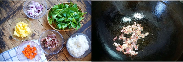 Cơm chiên ngũ sắc không chỉ đẹp, ngon mà cách làm lại rất dễ-1