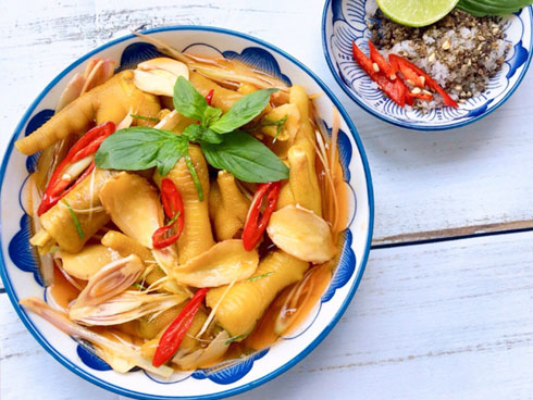Chân gà cay trộn xoài Thái cực đỉnh giải ngán ngày Tết-1
