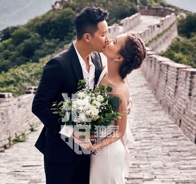 Ảnh cưới ở Vạn Lý Trường Thành của Hàn Canh và mỹ nhân Chiến Lang-1