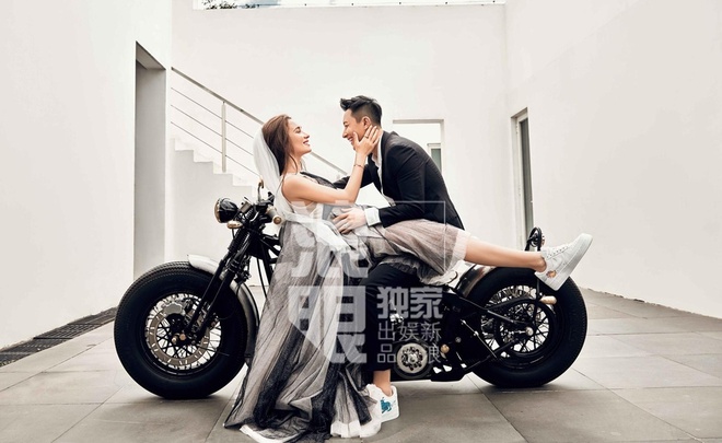 Ảnh cưới ở Vạn Lý Trường Thành của Hàn Canh và mỹ nhân Chiến Lang-3