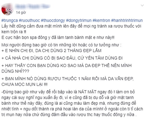 Đưa khuôn mặt nát tươm lên facebook diện kiến, cô gái trẻ ngậm ngùi cảnh báo về trào lưu nguy hại khi làm đẹp, chị em nào cũng cần cảnh giác cao độ!-1