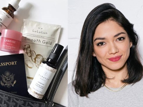 Trên máy bay suốt 64 tiếng, nàng BTV tìm ra 8 sản phẩm giúp mặt cô rạng rỡ không một chút mệt mỏi