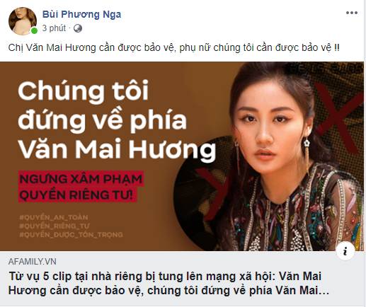 Hàng loạt sao Việt đã có động thái này trước việc ca sĩ Văn Mai Hương bị tung clip riêng tư-2