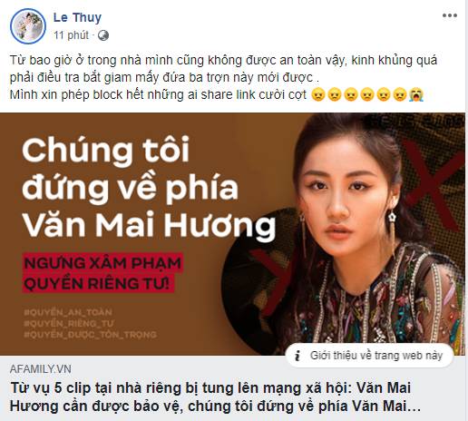 Hàng loạt sao Việt đã có động thái này trước việc ca sĩ Văn Mai Hương bị tung clip riêng tư-3