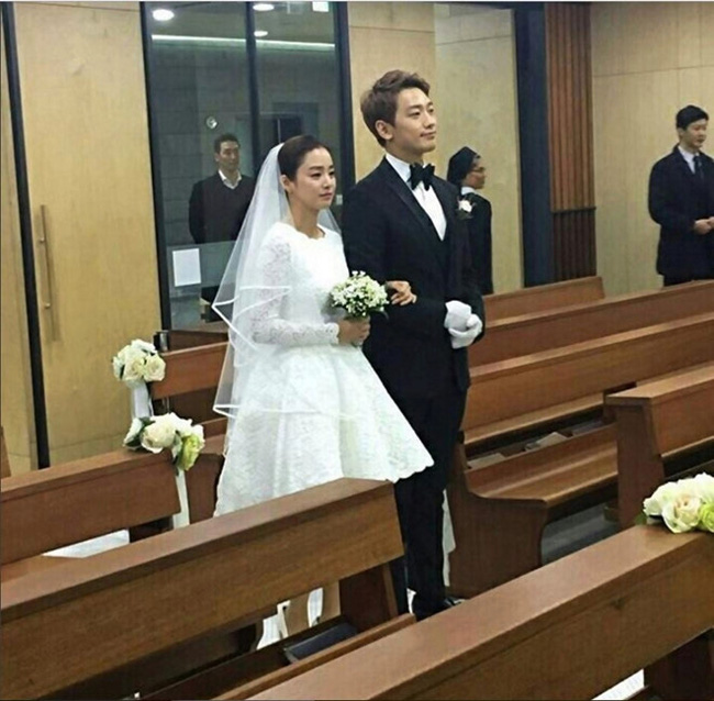 Lộ hình ảnh hiếm hoi của Bi Rain và Kim Tae Hee trong đám cưới em trai-2