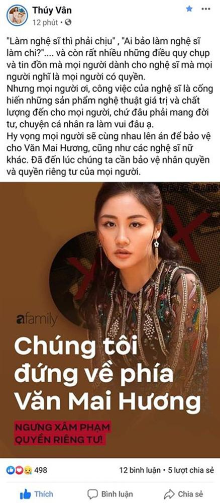 Dàn Hoa hậu hot nhất showbiz Việt đã chính thức bước vào cuộc đấu tranh vì quyền riêng tư, công khai ủng hộ Văn Mai Hương quyết liệt-5