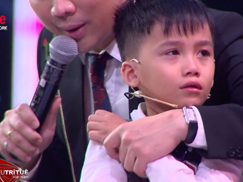 Trận đối đầu giữa hai thần đồng nhí ở Siêu trí tuệ Việt Nam-1