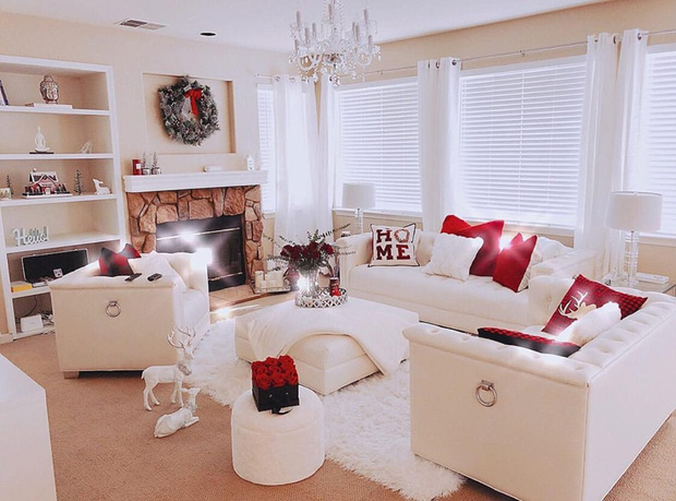 Bữa cơm sang chảnh nhà Phạm Hương ở đất Mỹ: Đã thành mẹ bỉm sữa khéo léo lại còn là vợ đảm nội trợ thế này!-5