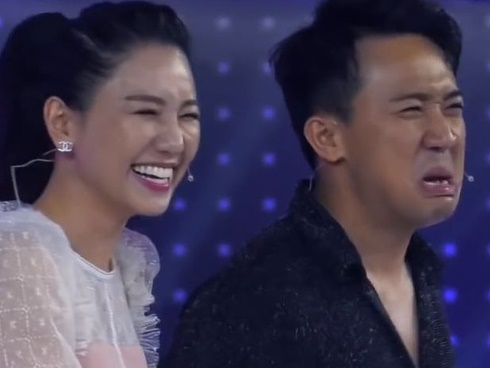 Bị Trấn Thành nhắc tên Khổng Tú Quỳnh ngay trước mặt, Ngô Kiến Huy nhăn mặt-6