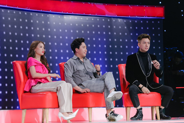 Bị Trấn Thành nhắc tên Khổng Tú Quỳnh ngay trước mặt, Ngô Kiến Huy nhăn mặt-3