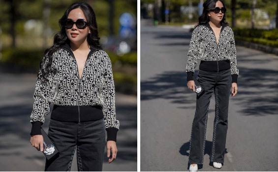 Phượng Chanel đụng hàng Chi Pu: Cùng 1 lối lên đồ mà đẳng cấp khác một trời một vực-3