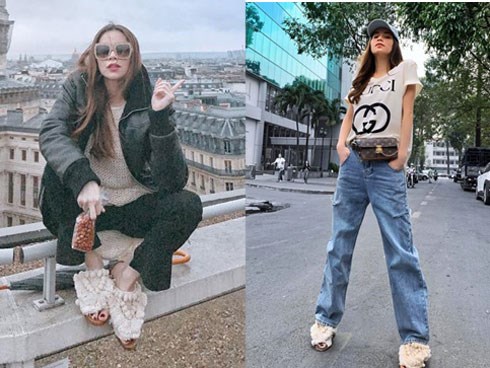 Thứ 2 cuối cùng trong năm, Hồ Ngọc Hà diện dép chổi lau nhà huyền thoại từ ba năm trước