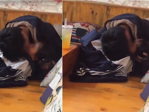 Về xem ảnh check in ở quán, cô gái giật mình phát hiện 2 nhân vật có hành động lạ chiếm hết spotlight-3