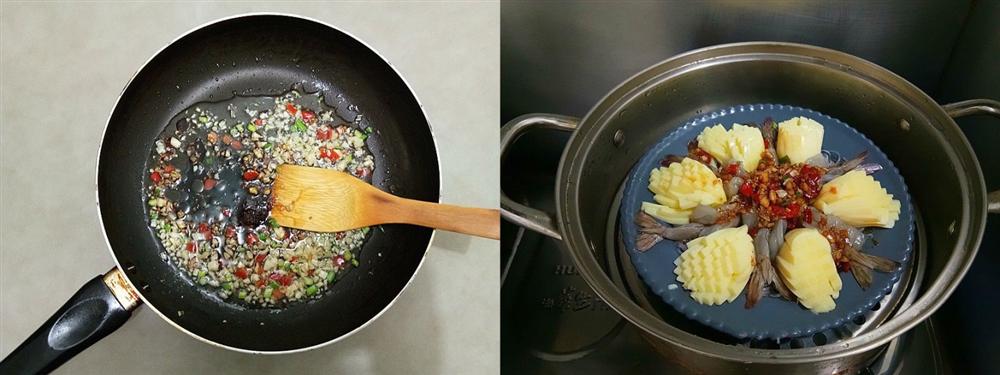 Tiệc đầu năm mà làm món tôm hấp kiểu này đảm bảo cả nhà ngạc nhiên với tài nấu nướng của bạn-4