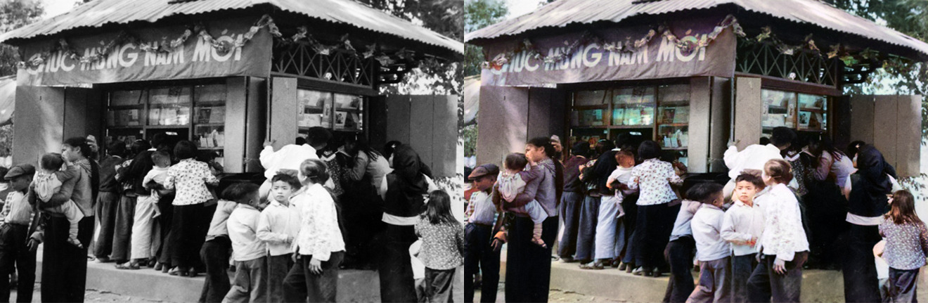 Cách phục chế ảnh trắng đen thành ảnh màu bằng smartphone và máy tính-1