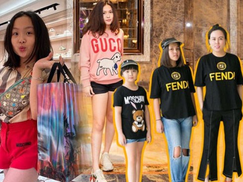 Bộ đôi ái nữ nhà Phượng Chanel: sinh ra ở vạch đích, ăn mặc toàn hàng hiệu