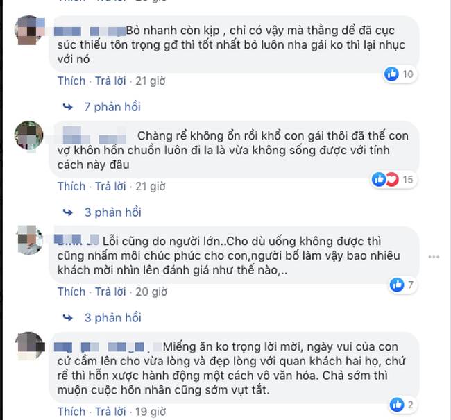 Nối tiếp vụ việc chú rể phá tan tiệc cưới vì bố từ chối uống rượu: Phải chăng có lý do đằng sau liên quan đến việc bảo vệ cô dâu?-5