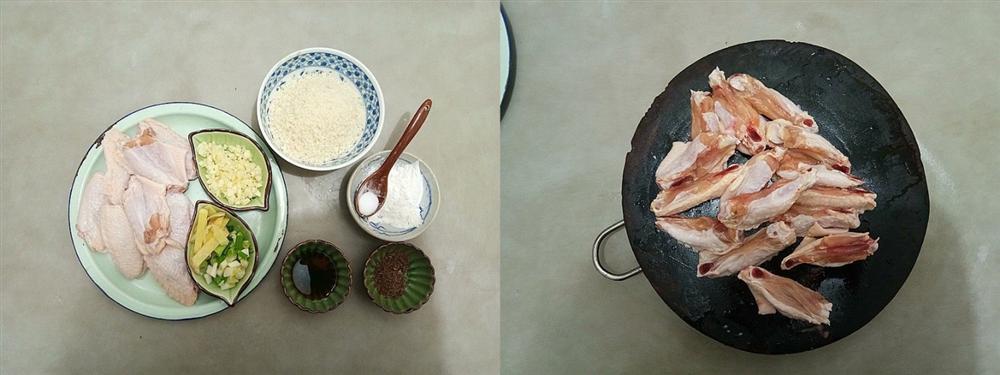 Cánh gà chiên xù giòn thơm, nhâm nhi ăn vặt cũng ngon mà ăn cơm cũng tuyệt!-1