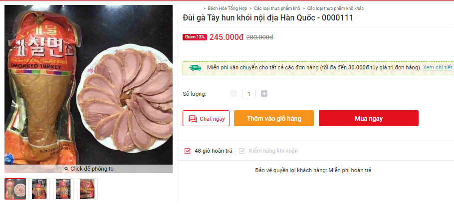 Từ vụ triệt phá 25 tấn đùi gà tây hun khói Hàn Quốc, đây là kỹ năng sẽ giúp bạn phát hiện hàng bị dập lại date, hàng quá hạn sử dụng-1