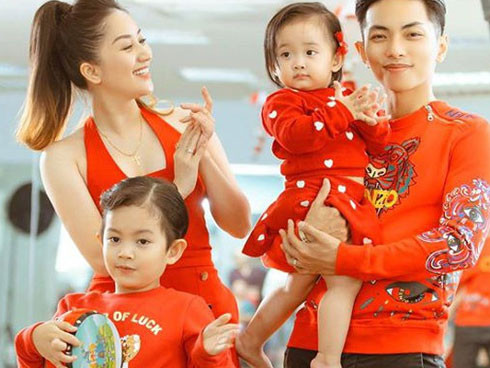 Tình duyên lận đận trong Hoa hồng trên ngực trái nhưng ngoài đời Bảo tuần lộc” có gia đình cực hạnh phúc, lại dạy con siêu khéo như này-8