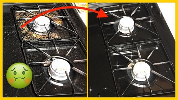 Dùng baking soda theo cách này, bếp gas cáu bẩn cả năm cũng sáng bóng sau vài phút-2