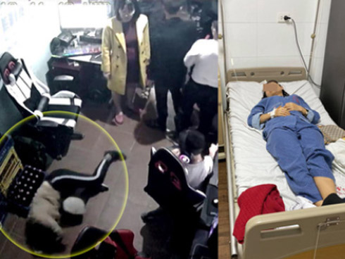 Kinh hoàng: Người phụ nữ đi ngoài đường bị chó Pitbull xông tới cắn nát tay ở Quảng Nam-2