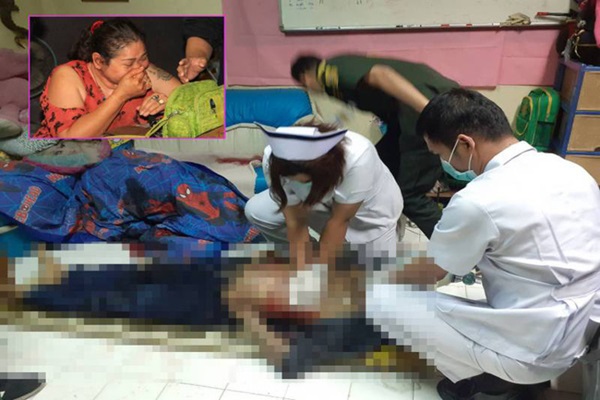 Đầu năm xin đi tụ tập với bạn bè nhưng vợ không cho, người đàn ông lao vào tát bà xã tới tấp cuối cùng bị giết ngược lại-1