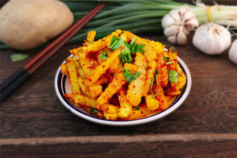 Khoai tây chiên mà làm thế này thì ăn bao nhiêu cũng không ngán!-5