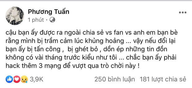 Rộ tin K-ICM trầm cảm, Jack đáp trả cực căng: Đổi lại bạn bị tấn công, ghét bỏ, dồn ép như tôi chắc mất 3 mạng để vượt qua”-1