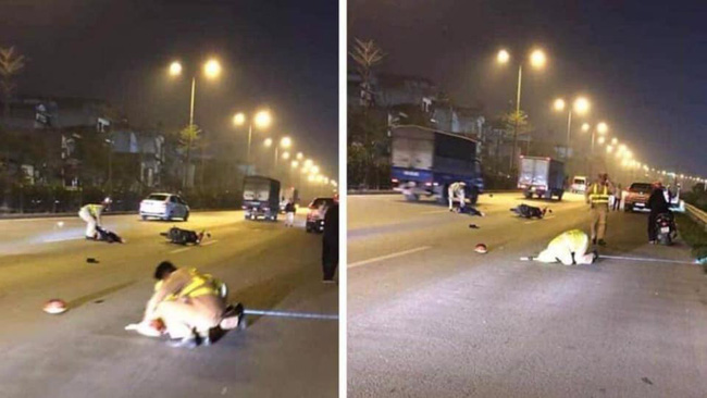 Nam thanh niên phóng nhanh tông gục CSGT-1