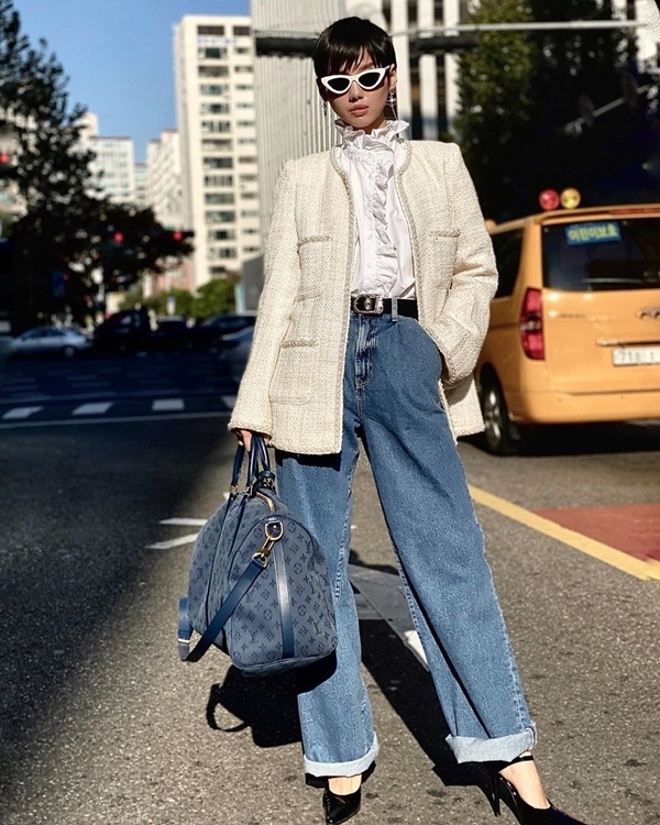 Thanh Hằng, Thiều Bảo Trâm và các mỹ nhân Việt cùng lăng-xê chất liệu vải tweed trong những ngày trở gió-7