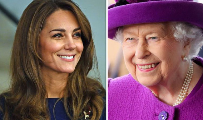 Nữ hoàng Anh được cho là ngưỡng mộ” cháu dâu Kate ở một điểm mà Meghan Markle không có được-1