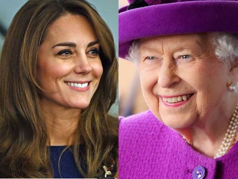 Nữ hoàng Anh được cho là “ngưỡng mộ” cháu dâu Kate ở một điểm mà Meghan Markle không có được