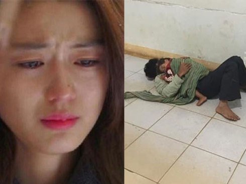 Thấy người đàn ông nghèo khổ bế con ngồi gục trước cửa phòng cấp cứu, tôi lại gần hỏi han rồi sửng sốt khi người ấy ngẩng mặt lên
