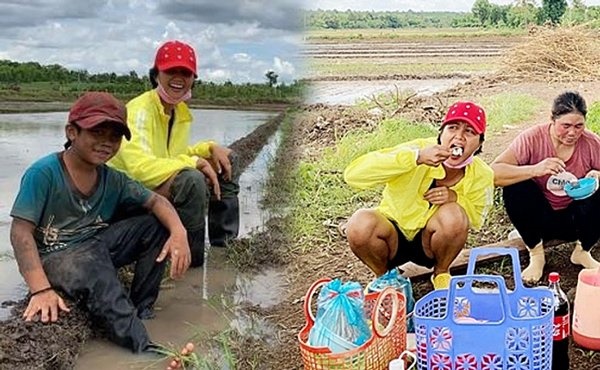 Đầu thập kỷ, HHen Niê vẫn trung thành đội nón lá, mặc đồ bộ đi làm rẫy-11