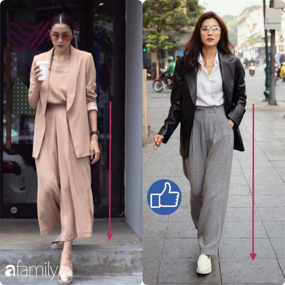 Rút kinh nghiệm từ chính đôi chân của mình, cuối cùng Hà Tăng cũng chọn được dáng quần hack chân vi diệu nhất-3