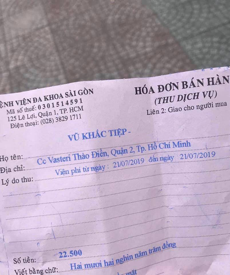 Tuyên bố bị đánh từ thời nông nổi, trẻ trâu nhưng Vũ Khắc Tiệp lại lộ đơn thuốc đi bệnh viện vào tháng 7/2019-3
